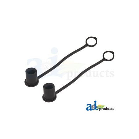 A & I Products Dust Cap, 1/2" (2 pkg) 3.75" x4" x2.75" A-5209-4M